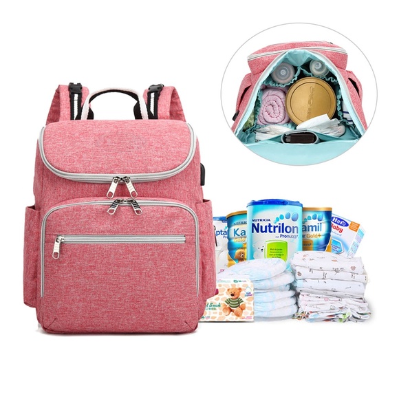 Large Capaticy Diaper Bag Mummy Travel Daypack